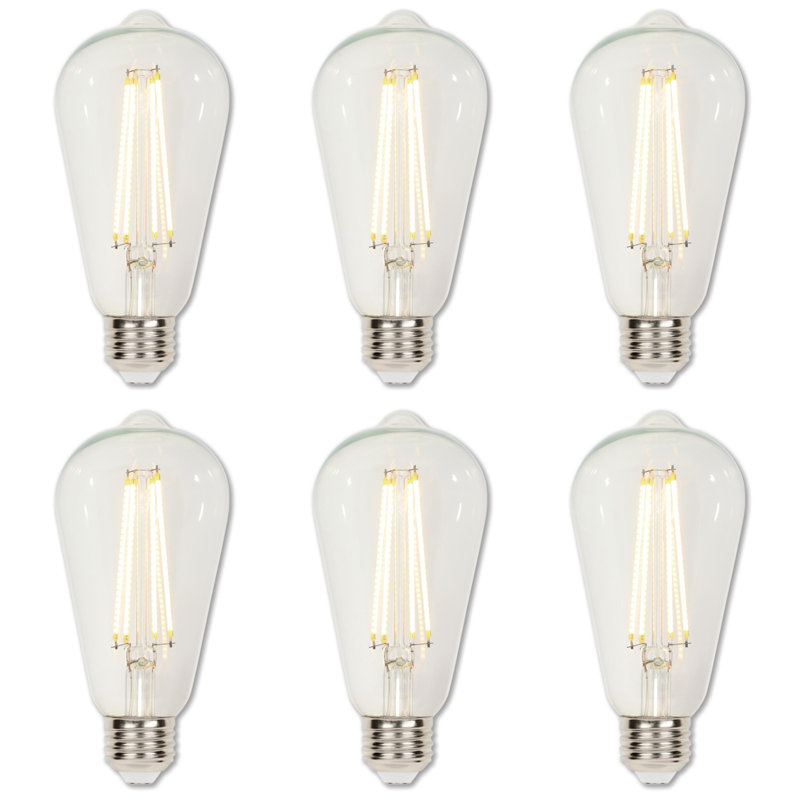 40 Watt Equivalent ST19 E26/Medium (Standard) Dimmable 3000K LED Bulb
