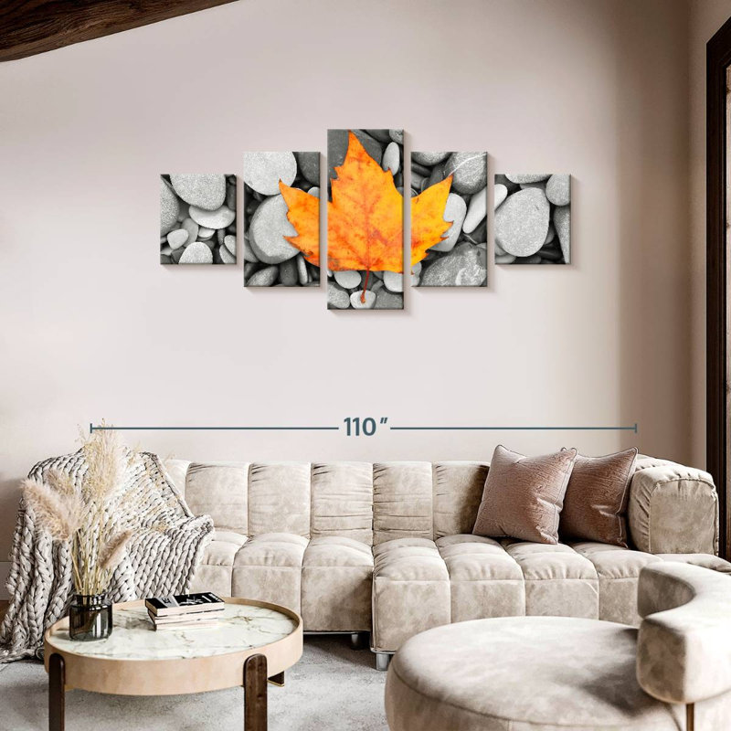 Autumn Leaf, 36" H x 80" W