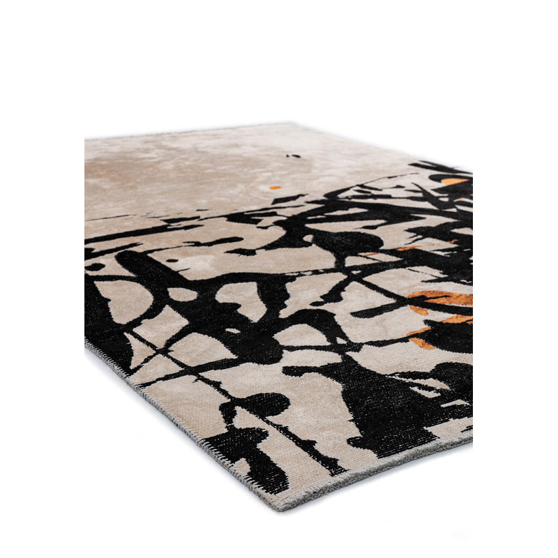Rapture Abstract Area Rug, Rectangle 6'7" x 9'10"