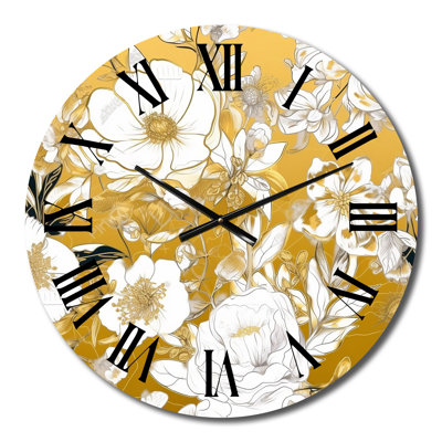 Metal Wall Clock