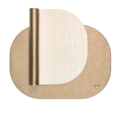 Solid Colour Oval Placemat