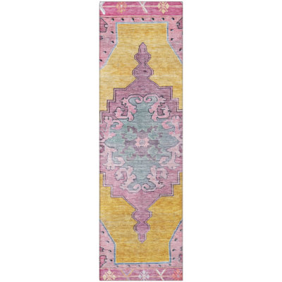 Premium Machine Washable Lubbers AMF1731 Global Rug