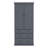 77Inch Farmhouse Kitchen Pantry, Freestanding Tall Cupboard Storage Cabinet With 3 Adjustable Shelves, 8 Door Shelves, 3 Drawers For Kitchen, Dining Room, Gray-94351158