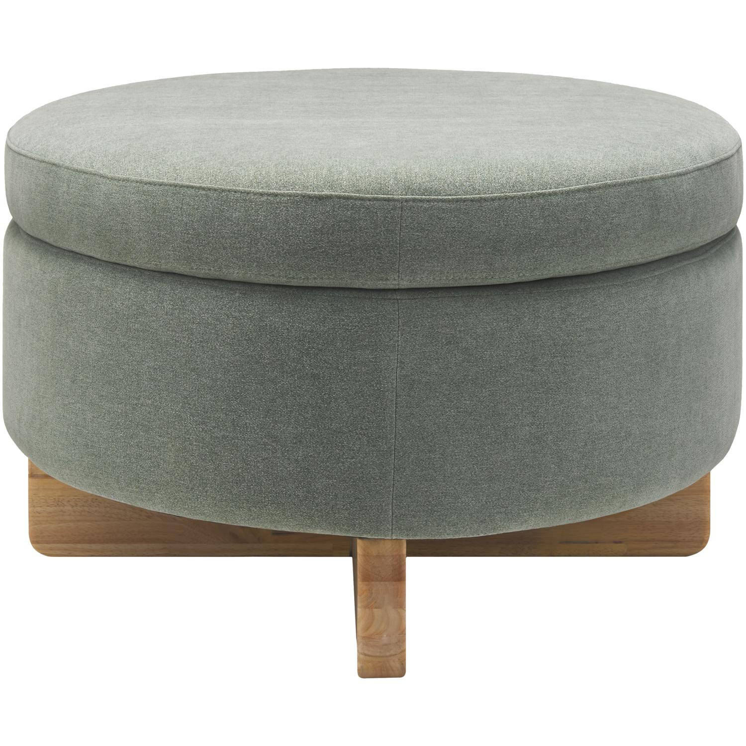 Roohan 48" Ottoman, Green