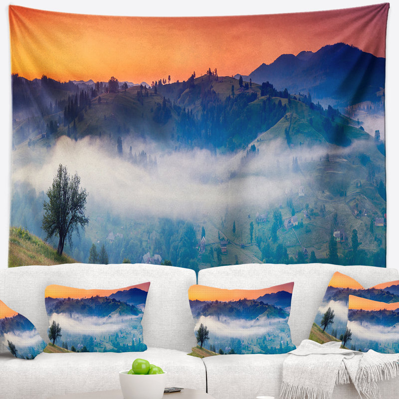 Polyester Tapestry, 50" H x 60" W