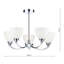 Louisville Glass Semi Flush Mount
