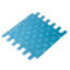 11.9"X 11.9" Polished Glass Brick Tile-61386124