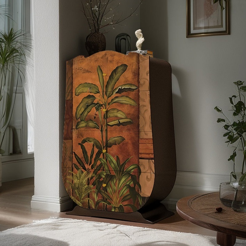 Commode décorative de style français