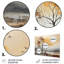 Art mural en métal Birch Tree, Forest Nature Decor - Harmony Birch Tree-734481032