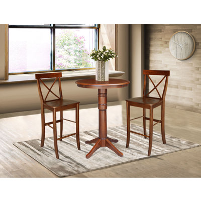 Frausto 3 - Piece Bar Height Dining Set by Alcott Hill