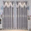 Ensemble de rideaux brodés European European