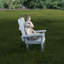 Statue de jardin lecture de lapin