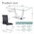 Glass Dining Table Set-1414519749-1414519753