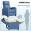 Fauteuils inclinables en similicuir de 27 po de largeur Mcghee-1212983819