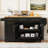 59.3" Kitchen Island With Storage 2 Pull Out Cabinet Organizers & Rubber Wood Drop Leaf, Rolling Kitchen Island With Trash Can Storage, Power Outlet, Spice & Towel Rack For Kitchen, Dining-114228956
