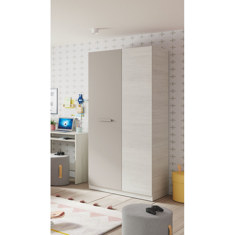 Dixee 2 Door Manufactured Wood Wardrobe
