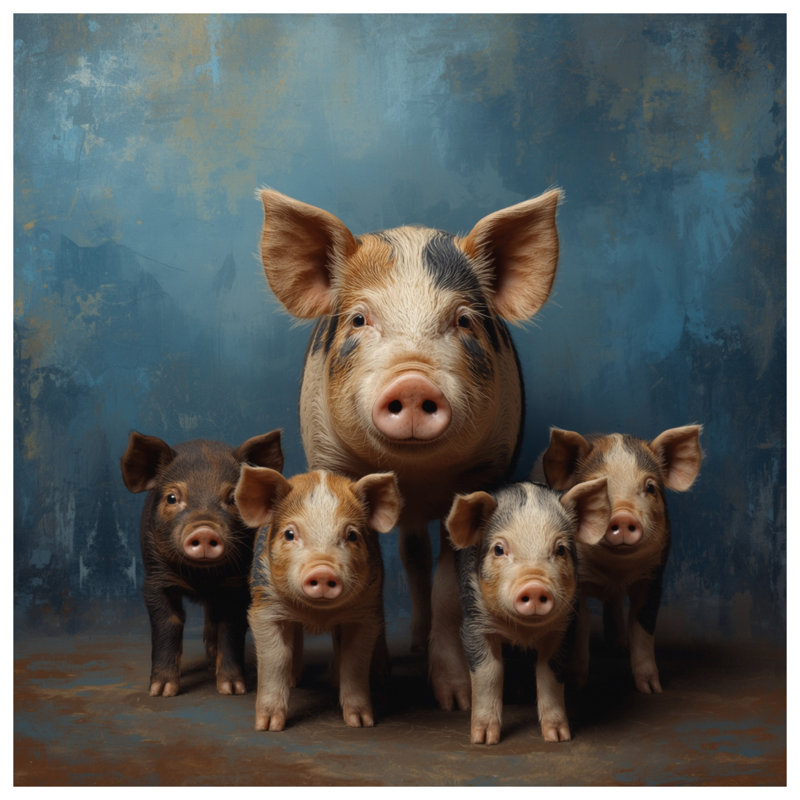Rideaux de douche très longs cochons, 70 po L x 93 po H