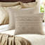 Ensembles de literie surdimensionnés en chenille surdimensionnés en polyester brun clair Southwestern Home