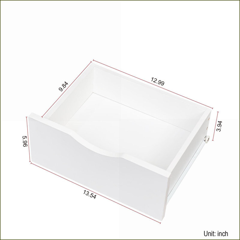 Table de chevet 2 tiroirs à 4 niveaux avec finition en mélamine pour chambre à coucher