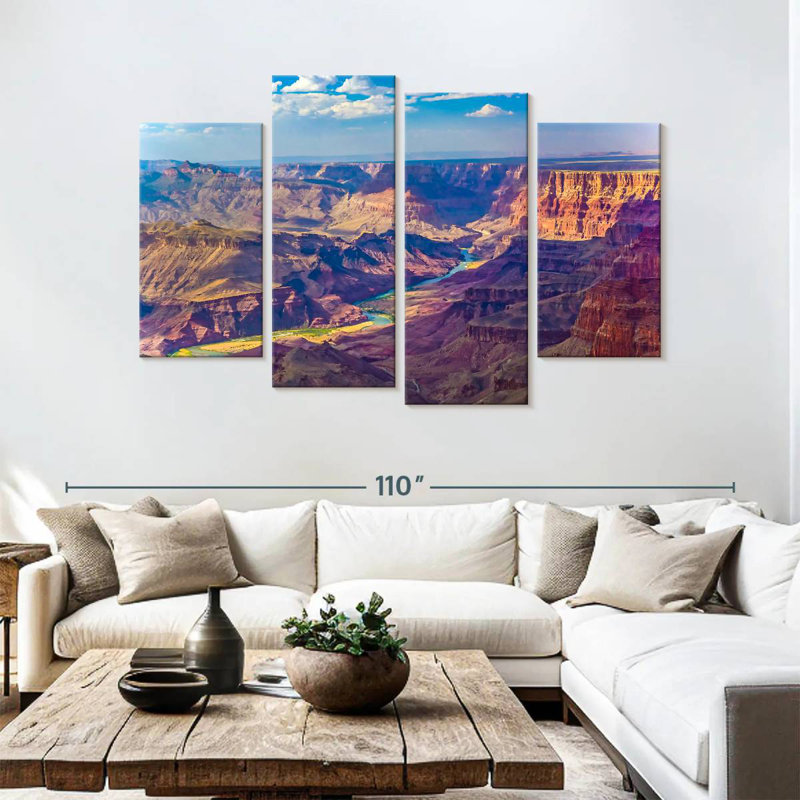 Grand Canyon Hues, 54" H x 84" W
