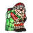 Santa Claus Tiffany Style Stained Glass Night Lamp