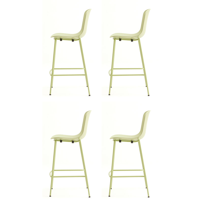 Holi Counter & Bar Stool, Counter Stool (26.5" Seat Height), Olive Green