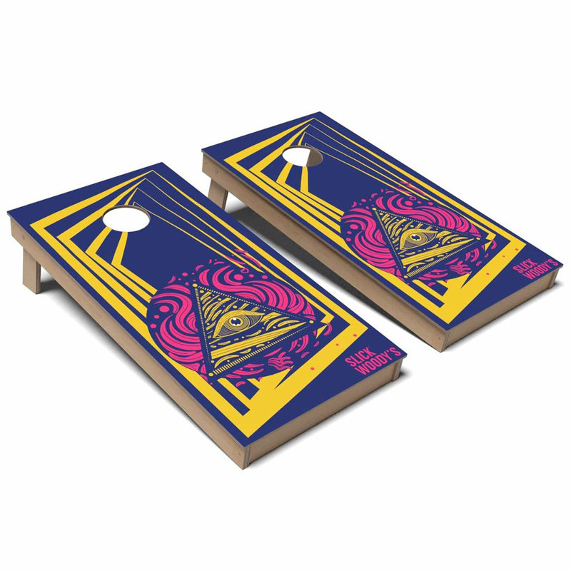 Ensemble de planches de cornhole en composite 70, Ajouter des lumières DEL