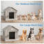 Weatherproof Dog House Outdoor Indoor for Small to Medium Dogs-1016209891-1021820415