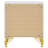 Chesney White 2-Drawer Chic Bedside Table Nightstand