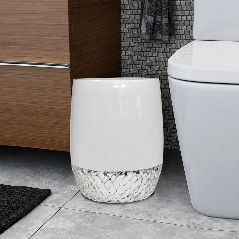 Bali Resin Open Waste Basket