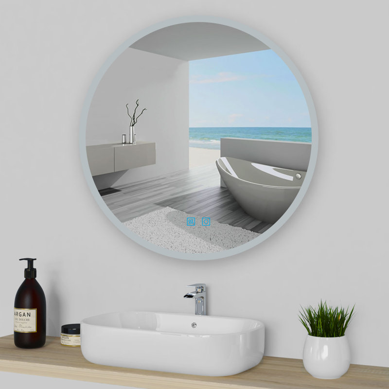Nelms Flat Wall Mirror