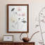 Toile encadrée de qualité supérieure Blush & Black Wildflowers II - prête à être accrochée-1995823553-1995823566