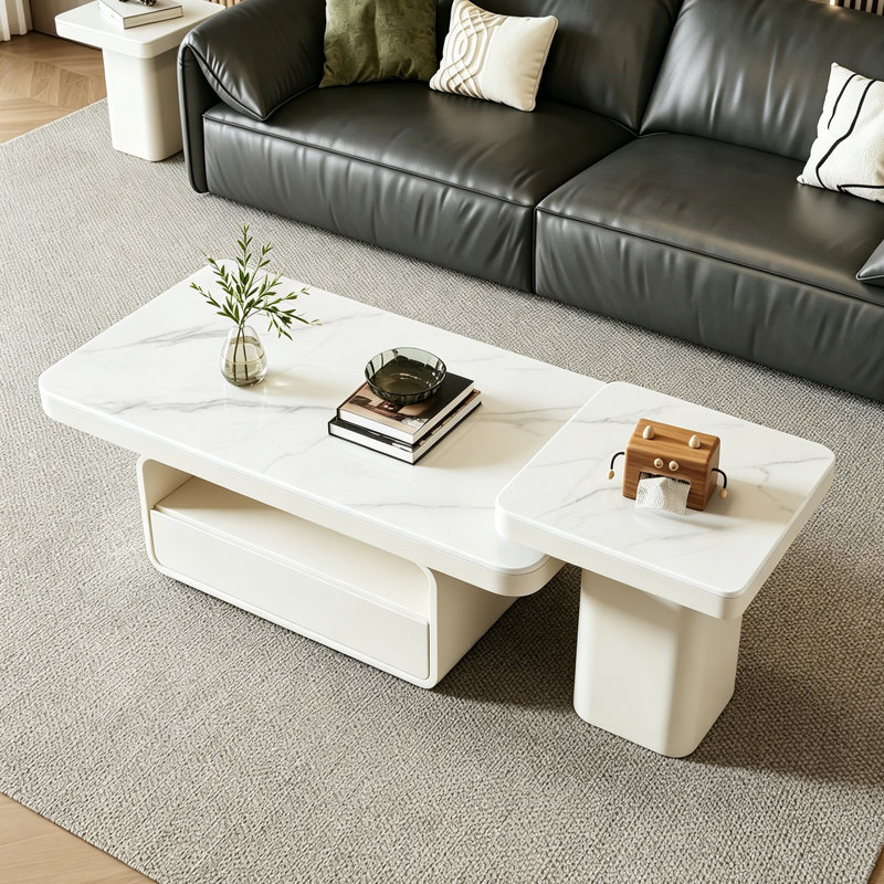 Osée, Blanc / Gris, H 16,53 po x L 39,37 po x l 19,68 po