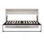 Lit escamotable horizontal simple