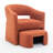 Torrence Upholstered Barrel Chair With Ottoman-549360602