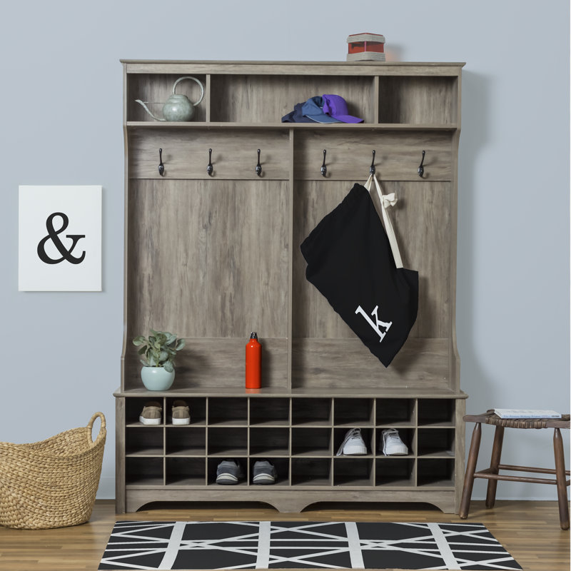 Sac à linge Monogram, Noir, Moyen (H 36 po x l 28 po)