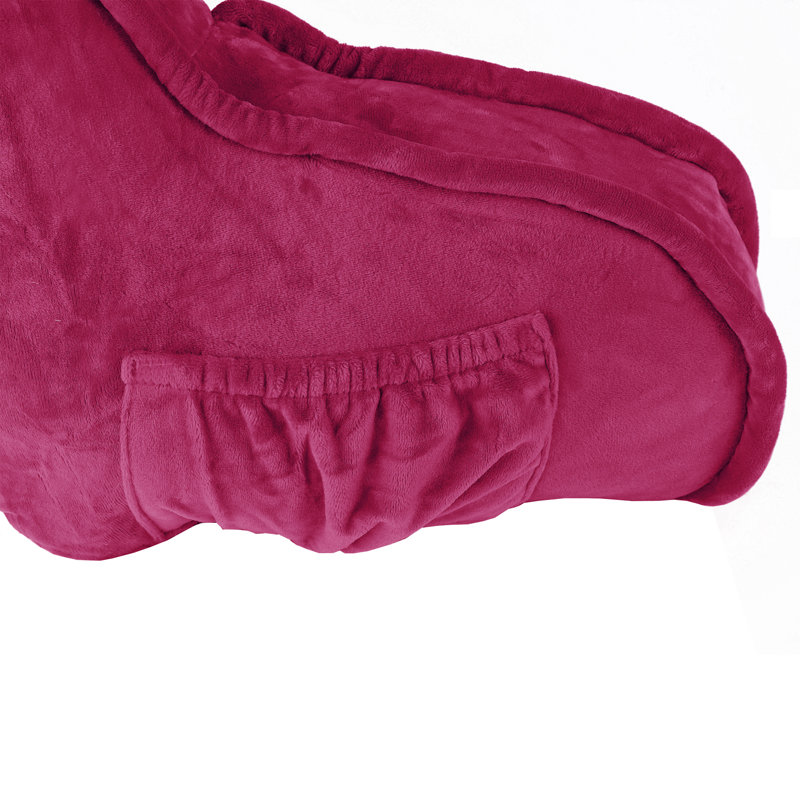 Housse et insert de coussin de lit Supersoft, Rose fuchsia