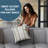 Striped Pattern Throw Pillow with Premium Polyester-111219962-111219958