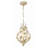 Barjesh 3 - Light Steel Dimmable Chandelier