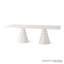 Spheres Rectangle Dining Table-White