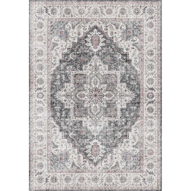 Boutte Oriental Hand Woven Area Rug, Rectangle 160cm x 230cm