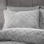 Cosy Diamond Faux Fur Duvet Cover Set-116490170-116490171