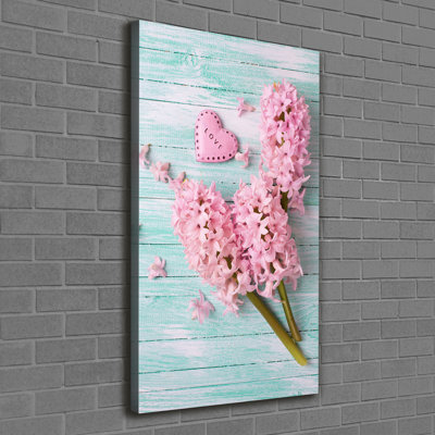 Lilac Flowers - Wrapped Canvas Print