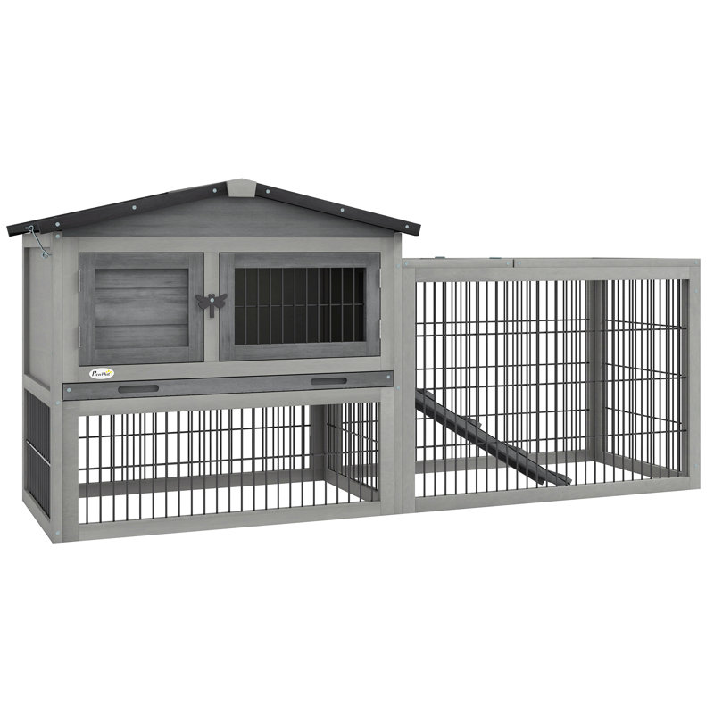 Weather Resistant Rabbit, Light Grey