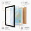 Minimal Dandelion Study Botanical - Framed Print-1600602309-1600602318