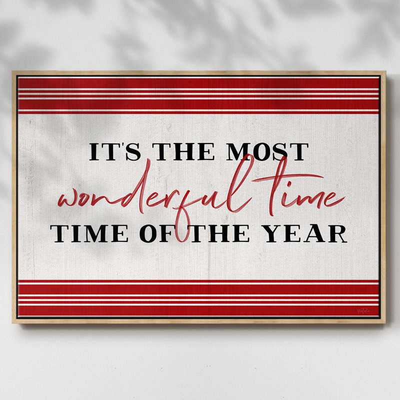 « Wonderful time », Bois naturel, H 17 po x l 25 po x P 2 po