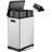Steel Step On Multi-Compartment Trash/Recycling Bins - 16 Gallons-56432863