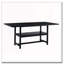 71"Long Dining Table With Shelf Storage-121087080