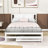 Daryna Full Size Wood Platform Bed with Trundle-1577793360
