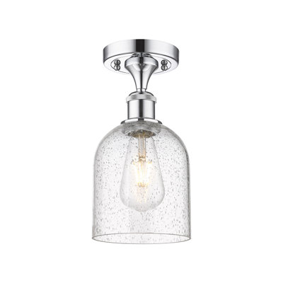 Ballston - Allysson - 1 Light 6" Semi-Flush Mount - Seedy Shade